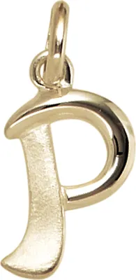 Produktbild von JOBO Anhänger Buchstabe P 375 Gold Gelbgold Buchstabenanhänger