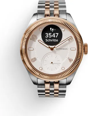 Produktbild von WITHINGS Damenuhr Scanwatch 100% Edelstahl mehrfarbig onesize Damen 39 HWA10-MODEL 10-ALL, HWA10-MODEL 11-ALL