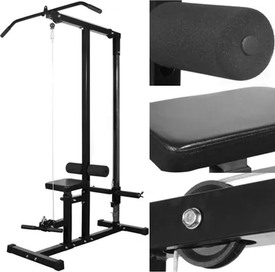 Obrázek produktu pro vidaXL Fitness stanice s činkou a sadou činek 30,5 kg