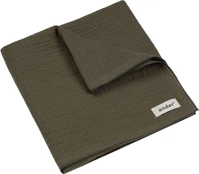 Produktbild von MATTEO KHAKI Musselin-Wickeltuch