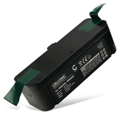 Produktbild von CELLONIC 1x Akku für Staubsauger Kompatibel mit iRobot Roomba 980, Roomba 960, Roomba 896, 4462425 - (4000mAh, 14.4V)
