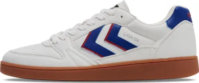 Produktbild von Hummel Liga GK Indoor Sportschuhe Sneaker Schuhe weiß/blau/rot 225343-7344, Schuhgröße:37 EU