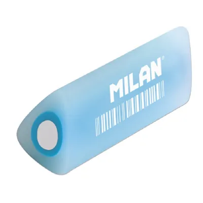 Image de Gomme transparente bleu fluo p30 MILAN, prix par 1 pièce.