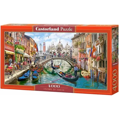 Zdjęcie produktu dla Puzzle 4000 Czar Wenecji CASTOR