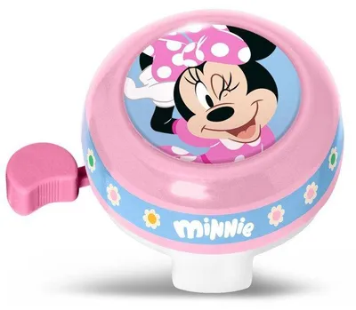 Zdjęcie produktu dla Dzwonek – DISNEY – Minnie – Pasuje do każdego rodzaju kierownicy – Od 3 lat