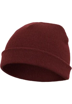 Obrázek produktu pro Pánská zimní čepice Urban Classics Heavyweight Beanie maroon - UNI