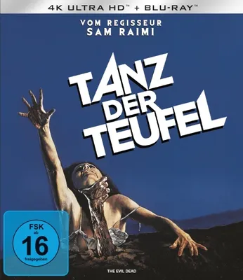 Zdjęcie produktu dla PLAION 1129861, Film, Blu-ray, Niemiecki, Angielski, Francuska, Włoski, Hiszpański, 86 min, The Evil Dead, Horror