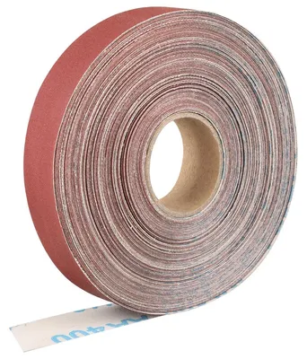 Immagine prodotto di Rotolo di carta abrasiva in ossido di alluminio, grana 240, dimensioni 2,5 cm x 25 m