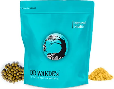Produktbild von DR WAKDE'S Putrajeevak Pulver (Putranjiva roxburghii) - 500 g (1.1lb) | Rein, Raw & Getrocknetes Pulver | Ayurveda-Kräuter | Vegan | Nichts hinzugefüg