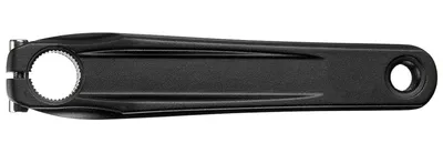 Image de Manivelle E-Bike, droite, L=165mm, offset 13mm Samox, pour Shimano, aluminium, noir