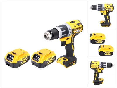 Obrázok produktu pre Akumulátorová príklepová vŕtačka DeWalt DCD 796 N 18 V 70 Nm bez kefiek + 2x akumulátor 5,0 Ah - bez nabíjačky