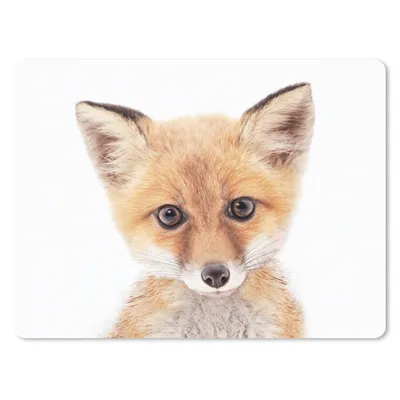 Produktbild von MuchoWow® Mauspad Mousepad Fuchs - Tiere - Orange - Natur 23x19 cm - Mousepads - Maus Mat - Pad - Mausunterlage - Schreibtischunterlage - Mauspad