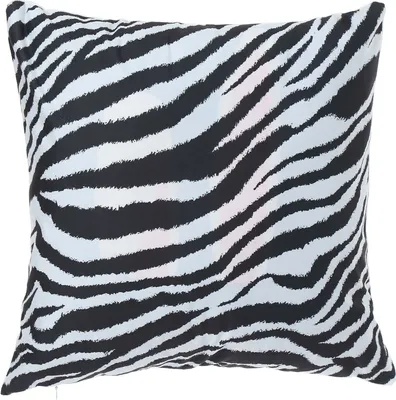 Produktbild von Kissenbezug Weiß Schwarz Zebra Muster