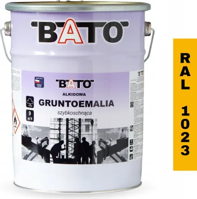 Zdjęcie produktu dla Gruntoemalia Alkidowa Szybkoschnąca Żółta Ral 1023 5L