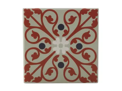 Image de Maxwell & Williams Medina Dessous de plat en céramique Sefrou, Rangement en céramique, Rangement, Céramique / Liège, Multicolore, 9.5 cm, DU0010