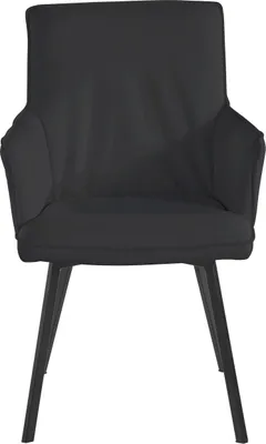 Produktbild von Sonja | Sessel aus schwarzem PU, 2er-Pack