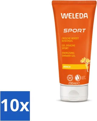 Immagine prodotto di WELEDA - Gel doccia Sport - Arnica - 200 ml - Confezione risparmio - 10 pezzi