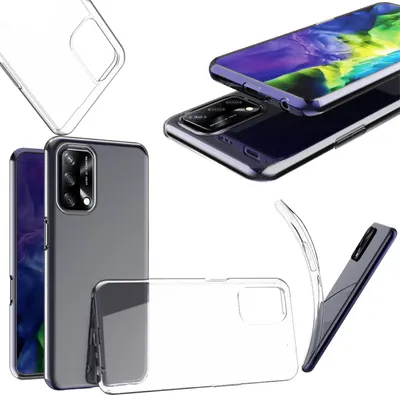 Immagine prodotto di Per Oppo A54 5G / A74 5G Custodia in silicone TPU protezione trasparente Casi di telefono cellulare