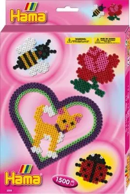 Produktbild von HAMA Start Set pink 1.500Stück