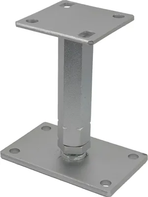 Produktbild von GeZu Impex® Pfostenträger Harry 100 x 100 mm höhenverstellbar 180 - 230 mm Pfostenschuh Stützenfuß