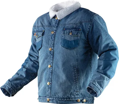 Produktbild von NEO TOOLS Kurtka jeansowa ocieplana DENIM, rozmiar S