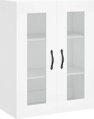 Produktbild von Wandschrank Weiß 69,5x34x90 cm Holzwerkstoff