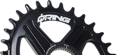 Obrázok produktu pre Rotor Q-ring Oval Direct Mount Mtb Chainring Black 34t Black 34t