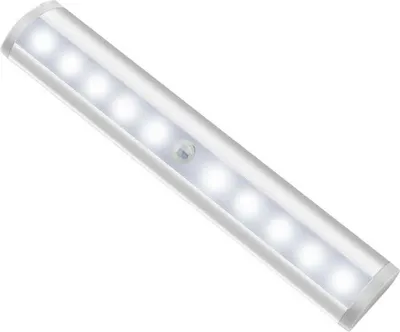 Produktbild von INF LED Nachtlicht mit Bewegungsmelder – Batteriebetrieben, Flur, Treppe, Schrank