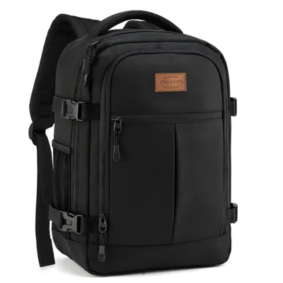 Produktbild von Zagatto Reiserucksack Handgepäck 40x20x25 20L WIZZAIR RYANAIR Schwarzer ZG999