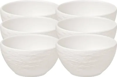Produktbild von Villeroy & Boch Manufacture Rock blanc Dipschälchen 8 cm Set6