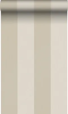 Produktbild von Origin Wallcoverings Tapete Streifen Beigebraun 53 cm x 10.05 m