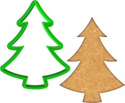 Produktbild von Cookie Monster Weihnachtsbaum 1 Ausstechform Plätzchen 8cm Grün