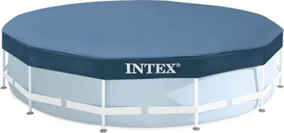 Obrázek produktu pro Intex 28032, Nadzemní bazén, Kulatý, Modrá, PVC, Polyetylen, 4,57 m, 4570 mm