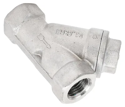 Produktbild von Y-Sieb 1/4 Zoll DN8 Edelstahl-Doppelschichtgeflecht mit geringem Durchflusswiderstand für Wasser-Öl-Gas-Industriefiltrationssystem