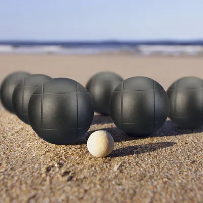 Immagine prodotto di Set di bocce da bocce - 8 palle con borsa per il trasporto