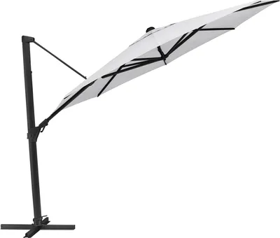 Produktbild von Kettler Easy Swing Ampelschirm inkl. Abdeckhaube und Schirmständer UPF 50+