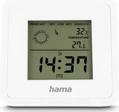 Produktbild von Hama Borneo Digitales Thermometer/Hygrometer für