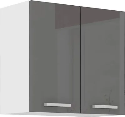 Produktbild von Küchenhängeschrank SAEED – Breite 60 cm, Grau / Weiß