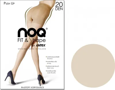 Produktbild von Push-up-Strumpfhose 20 DEN 6 Visone