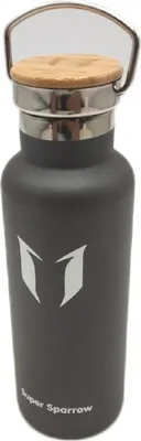 Produktbild von Supersparrow Trinkflasche Edelstahl Wasserflasche 500ml Auslaufsicher BPA Frei Sport Outdoor