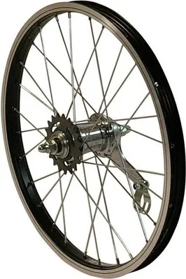 Produktbild von REDONDO 18 Zoll Hinterrad 18" Kasten Felge Schwarz mit 1 Gang Rücktritt Bremse