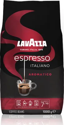 Obrázok produktu pre Lavazza Espresso Italiano Aromatico 1kg, 1 kg, Káva, Espresso, Stredne pražená, 1 kusov, 1 kg, Papierová taška