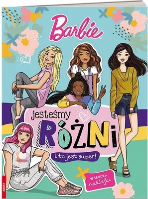 Produktbild von Ameet Barbie Jesteśmy Różni: Książka Z Naklejkami O Różnorodności
