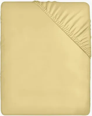 Produktbild von Famanu Bettlaken - 35 cm Tiefe, Pflegeleicht, Weiches Gebürstetes Mikrofaser-Gewebe - (180 x 200 x 35 cm, Gelb)