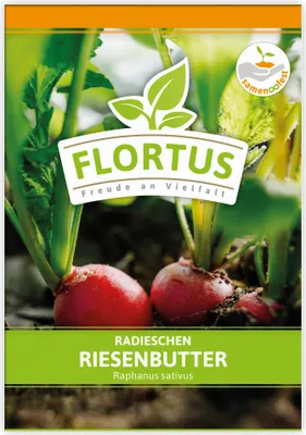 Produktbild von Radieschen Riesenbutter | Radieschensamen von FLORTUS