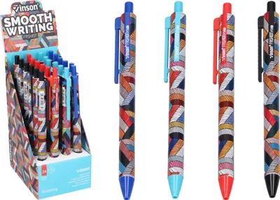 Produktbild von Kugelschreiber 0,5 mm (blaue Mine) Hybrid-Tinte 4 Ausführungen