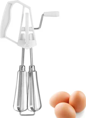 Produktbild von Hand Edelstahl Hand Mixer Mischen Schneebesen Schneebesen Edelstahl für Hören Mechanische Hand Mixer