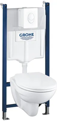 Obrázek produktu pro Grohe QuickFix Lecico Perth WC-Pack 50x62,2-82,2x113,5 cm Alpská bílá