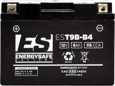 Immagine prodotto di Batteria EnergySafe EST9B-B4 12V/8AH sigillata