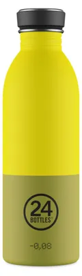 Produktbild von 24Bottles Urban, 500 ml, Tägliche Nutzung, Gold, Gelb, Silikon, Edelstahl, Solar, Erwachsener